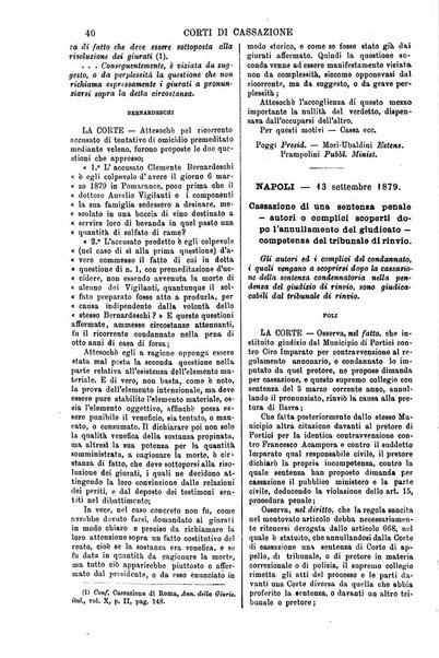 Annali della giurisprudenza italiana raccolta generale delle decisioni delle Corti di cassazione e d'appello in materia civile, criminale, commerciale, di diritto pubblico e amministrativo, e di procedura civile e penale