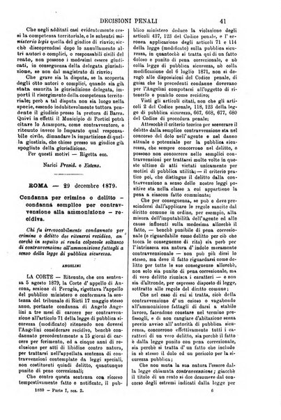 Annali della giurisprudenza italiana raccolta generale delle decisioni delle Corti di cassazione e d'appello in materia civile, criminale, commerciale, di diritto pubblico e amministrativo, e di procedura civile e penale