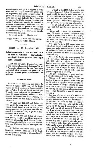 Annali della giurisprudenza italiana raccolta generale delle decisioni delle Corti di cassazione e d'appello in materia civile, criminale, commerciale, di diritto pubblico e amministrativo, e di procedura civile e penale