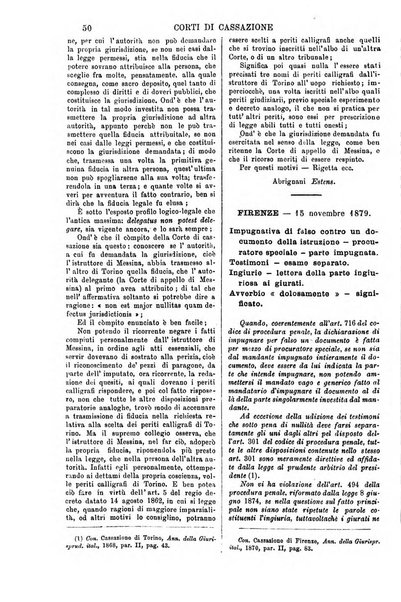 Annali della giurisprudenza italiana raccolta generale delle decisioni delle Corti di cassazione e d'appello in materia civile, criminale, commerciale, di diritto pubblico e amministrativo, e di procedura civile e penale