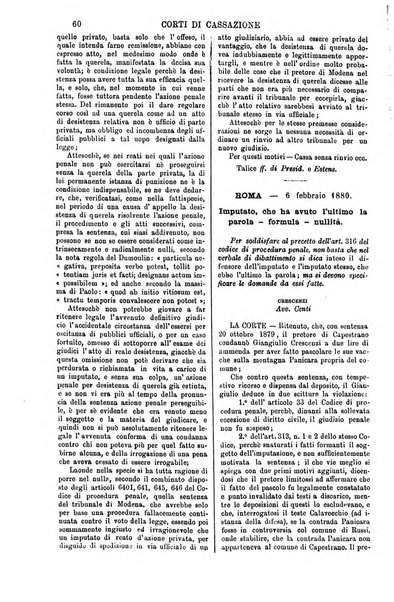 Annali della giurisprudenza italiana raccolta generale delle decisioni delle Corti di cassazione e d'appello in materia civile, criminale, commerciale, di diritto pubblico e amministrativo, e di procedura civile e penale