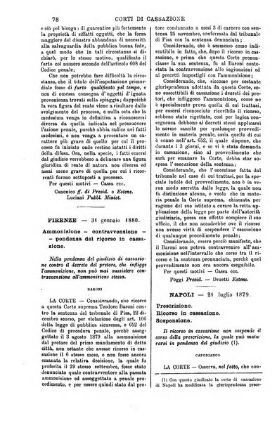 Annali della giurisprudenza italiana raccolta generale delle decisioni delle Corti di cassazione e d'appello in materia civile, criminale, commerciale, di diritto pubblico e amministrativo, e di procedura civile e penale