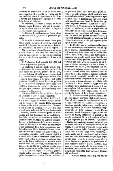 Annali della giurisprudenza italiana raccolta generale delle decisioni delle Corti di cassazione e d'appello in materia civile, criminale, commerciale, di diritto pubblico e amministrativo, e di procedura civile e penale