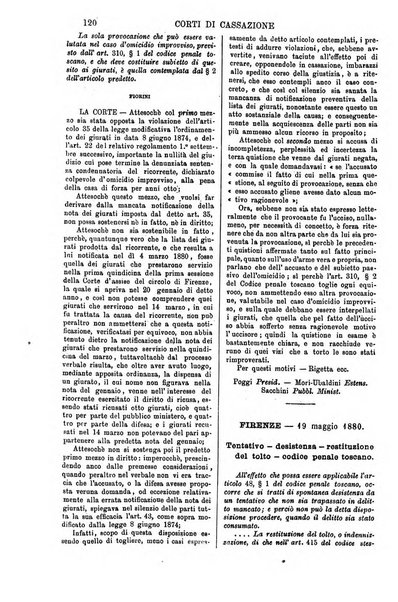 Annali della giurisprudenza italiana raccolta generale delle decisioni delle Corti di cassazione e d'appello in materia civile, criminale, commerciale, di diritto pubblico e amministrativo, e di procedura civile e penale