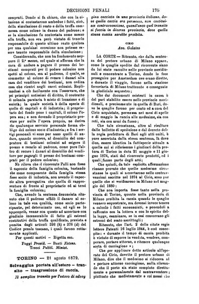 Annali della giurisprudenza italiana raccolta generale delle decisioni delle Corti di cassazione e d'appello in materia civile, criminale, commerciale, di diritto pubblico e amministrativo, e di procedura civile e penale