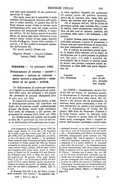 Annali della giurisprudenza italiana raccolta generale delle decisioni delle Corti di cassazione e d'appello in materia civile, criminale, commerciale, di diritto pubblico e amministrativo, e di procedura civile e penale