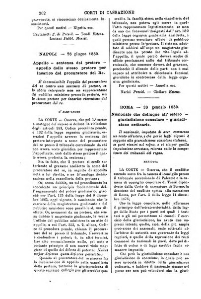 Annali della giurisprudenza italiana raccolta generale delle decisioni delle Corti di cassazione e d'appello in materia civile, criminale, commerciale, di diritto pubblico e amministrativo, e di procedura civile e penale