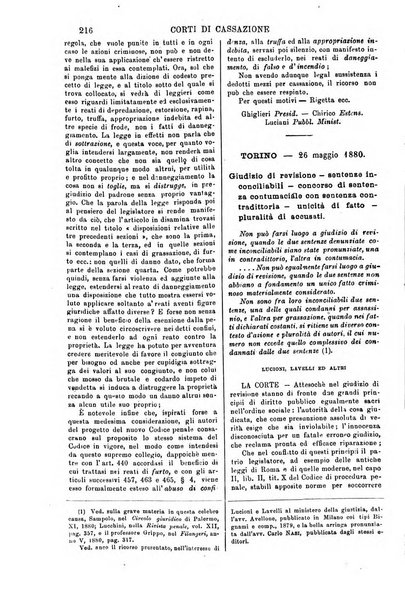 Annali della giurisprudenza italiana raccolta generale delle decisioni delle Corti di cassazione e d'appello in materia civile, criminale, commerciale, di diritto pubblico e amministrativo, e di procedura civile e penale