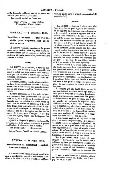 Annali della giurisprudenza italiana raccolta generale delle decisioni delle Corti di cassazione e d'appello in materia civile, criminale, commerciale, di diritto pubblico e amministrativo, e di procedura civile e penale