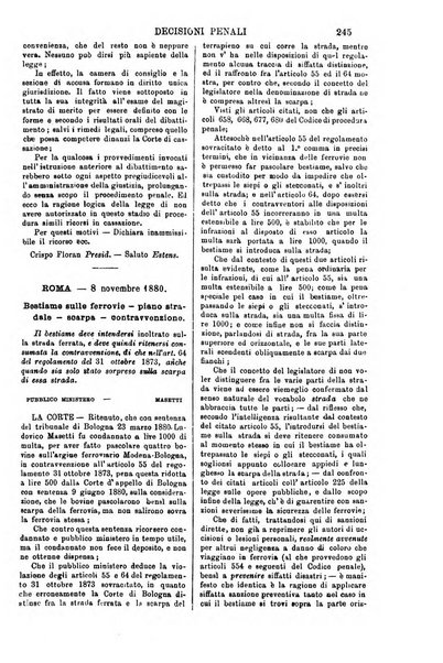 Annali della giurisprudenza italiana raccolta generale delle decisioni delle Corti di cassazione e d'appello in materia civile, criminale, commerciale, di diritto pubblico e amministrativo, e di procedura civile e penale