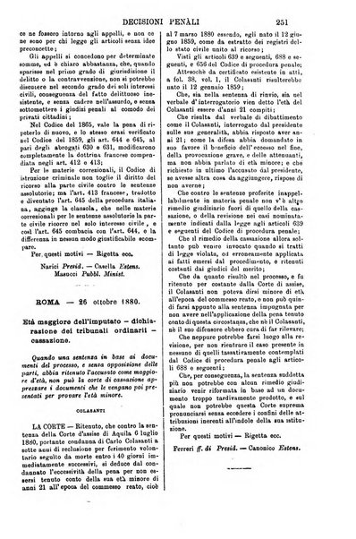 Annali della giurisprudenza italiana raccolta generale delle decisioni delle Corti di cassazione e d'appello in materia civile, criminale, commerciale, di diritto pubblico e amministrativo, e di procedura civile e penale