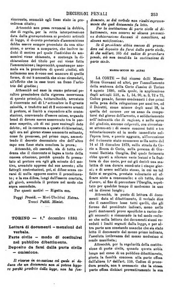 Annali della giurisprudenza italiana raccolta generale delle decisioni delle Corti di cassazione e d'appello in materia civile, criminale, commerciale, di diritto pubblico e amministrativo, e di procedura civile e penale