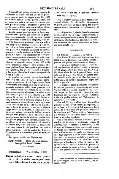 Annali della giurisprudenza italiana raccolta generale delle decisioni delle Corti di cassazione e d'appello in materia civile, criminale, commerciale, di diritto pubblico e amministrativo, e di procedura civile e penale