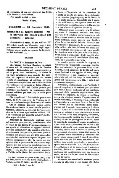 Annali della giurisprudenza italiana raccolta generale delle decisioni delle Corti di cassazione e d'appello in materia civile, criminale, commerciale, di diritto pubblico e amministrativo, e di procedura civile e penale