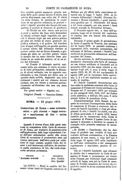 Annali della giurisprudenza italiana raccolta generale delle decisioni delle Corti di cassazione e d'appello in materia civile, criminale, commerciale, di diritto pubblico e amministrativo, e di procedura civile e penale