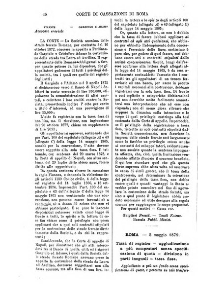 Annali della giurisprudenza italiana raccolta generale delle decisioni delle Corti di cassazione e d'appello in materia civile, criminale, commerciale, di diritto pubblico e amministrativo, e di procedura civile e penale