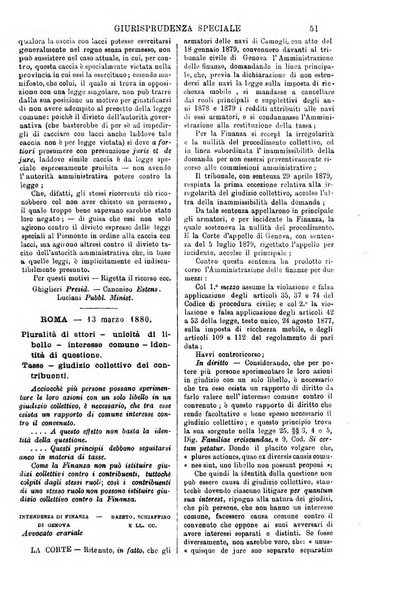 Annali della giurisprudenza italiana raccolta generale delle decisioni delle Corti di cassazione e d'appello in materia civile, criminale, commerciale, di diritto pubblico e amministrativo, e di procedura civile e penale