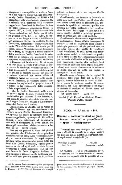 Annali della giurisprudenza italiana raccolta generale delle decisioni delle Corti di cassazione e d'appello in materia civile, criminale, commerciale, di diritto pubblico e amministrativo, e di procedura civile e penale