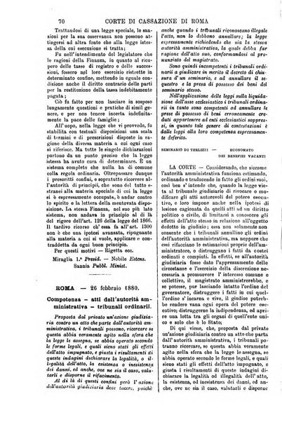 Annali della giurisprudenza italiana raccolta generale delle decisioni delle Corti di cassazione e d'appello in materia civile, criminale, commerciale, di diritto pubblico e amministrativo, e di procedura civile e penale