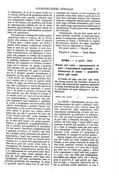 Annali della giurisprudenza italiana raccolta generale delle decisioni delle Corti di cassazione e d'appello in materia civile, criminale, commerciale, di diritto pubblico e amministrativo, e di procedura civile e penale