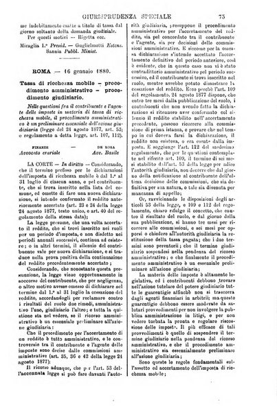 Annali della giurisprudenza italiana raccolta generale delle decisioni delle Corti di cassazione e d'appello in materia civile, criminale, commerciale, di diritto pubblico e amministrativo, e di procedura civile e penale