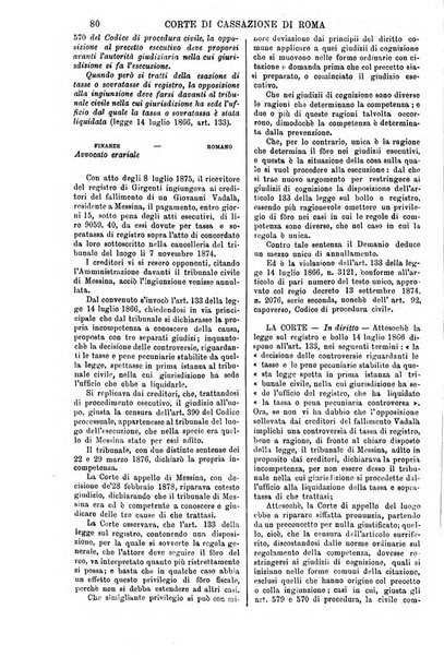 Annali della giurisprudenza italiana raccolta generale delle decisioni delle Corti di cassazione e d'appello in materia civile, criminale, commerciale, di diritto pubblico e amministrativo, e di procedura civile e penale