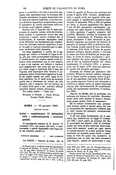 Annali della giurisprudenza italiana raccolta generale delle decisioni delle Corti di cassazione e d'appello in materia civile, criminale, commerciale, di diritto pubblico e amministrativo, e di procedura civile e penale