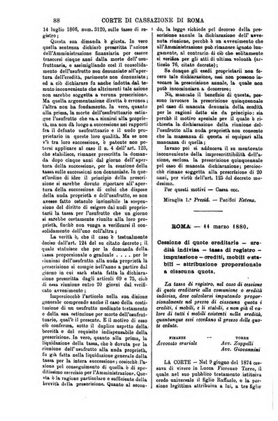 Annali della giurisprudenza italiana raccolta generale delle decisioni delle Corti di cassazione e d'appello in materia civile, criminale, commerciale, di diritto pubblico e amministrativo, e di procedura civile e penale