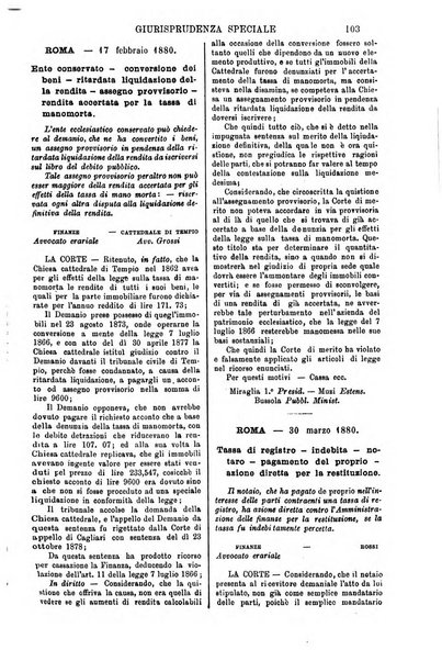 Annali della giurisprudenza italiana raccolta generale delle decisioni delle Corti di cassazione e d'appello in materia civile, criminale, commerciale, di diritto pubblico e amministrativo, e di procedura civile e penale