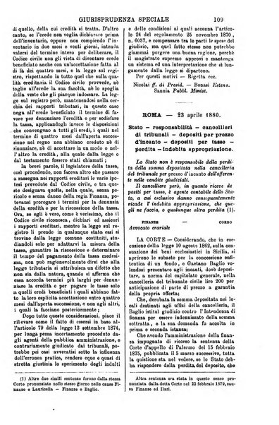 Annali della giurisprudenza italiana raccolta generale delle decisioni delle Corti di cassazione e d'appello in materia civile, criminale, commerciale, di diritto pubblico e amministrativo, e di procedura civile e penale