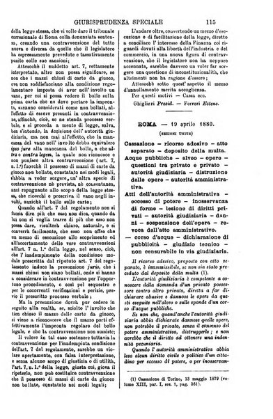 Annali della giurisprudenza italiana raccolta generale delle decisioni delle Corti di cassazione e d'appello in materia civile, criminale, commerciale, di diritto pubblico e amministrativo, e di procedura civile e penale