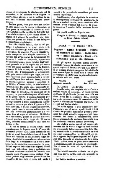 Annali della giurisprudenza italiana raccolta generale delle decisioni delle Corti di cassazione e d'appello in materia civile, criminale, commerciale, di diritto pubblico e amministrativo, e di procedura civile e penale