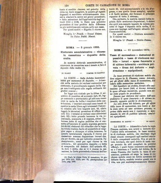 Annali della giurisprudenza italiana raccolta generale delle decisioni delle Corti di cassazione e d'appello in materia civile, criminale, commerciale, di diritto pubblico e amministrativo, e di procedura civile e penale