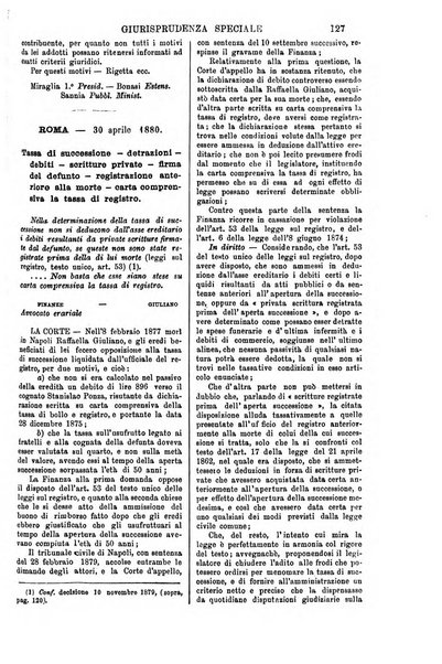 Annali della giurisprudenza italiana raccolta generale delle decisioni delle Corti di cassazione e d'appello in materia civile, criminale, commerciale, di diritto pubblico e amministrativo, e di procedura civile e penale