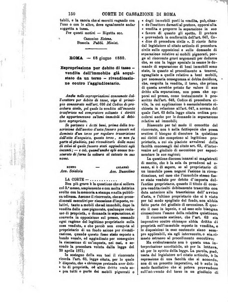 Annali della giurisprudenza italiana raccolta generale delle decisioni delle Corti di cassazione e d'appello in materia civile, criminale, commerciale, di diritto pubblico e amministrativo, e di procedura civile e penale