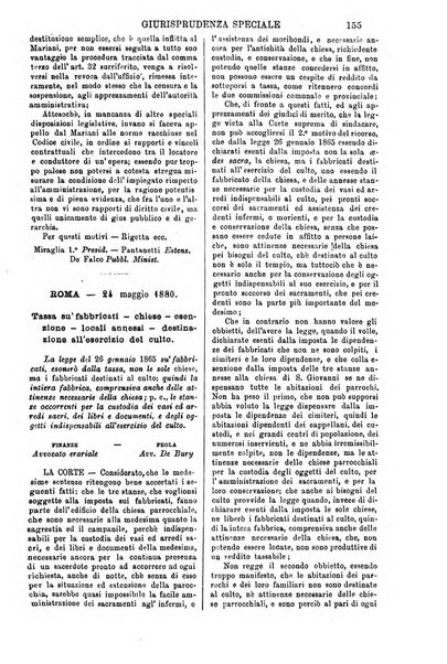 Annali della giurisprudenza italiana raccolta generale delle decisioni delle Corti di cassazione e d'appello in materia civile, criminale, commerciale, di diritto pubblico e amministrativo, e di procedura civile e penale