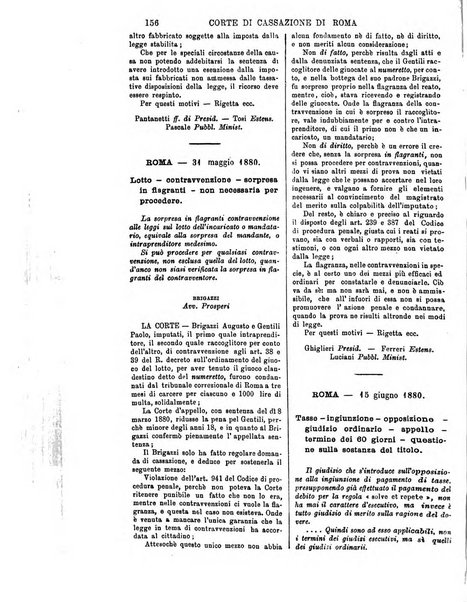 Annali della giurisprudenza italiana raccolta generale delle decisioni delle Corti di cassazione e d'appello in materia civile, criminale, commerciale, di diritto pubblico e amministrativo, e di procedura civile e penale