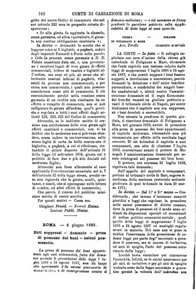 Annali della giurisprudenza italiana raccolta generale delle decisioni delle Corti di cassazione e d'appello in materia civile, criminale, commerciale, di diritto pubblico e amministrativo, e di procedura civile e penale