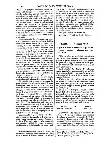 Annali della giurisprudenza italiana raccolta generale delle decisioni delle Corti di cassazione e d'appello in materia civile, criminale, commerciale, di diritto pubblico e amministrativo, e di procedura civile e penale