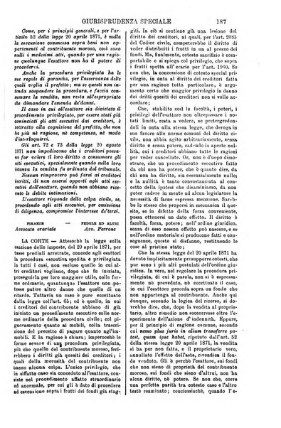 Annali della giurisprudenza italiana raccolta generale delle decisioni delle Corti di cassazione e d'appello in materia civile, criminale, commerciale, di diritto pubblico e amministrativo, e di procedura civile e penale