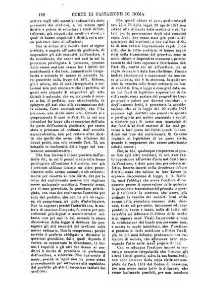 Annali della giurisprudenza italiana raccolta generale delle decisioni delle Corti di cassazione e d'appello in materia civile, criminale, commerciale, di diritto pubblico e amministrativo, e di procedura civile e penale