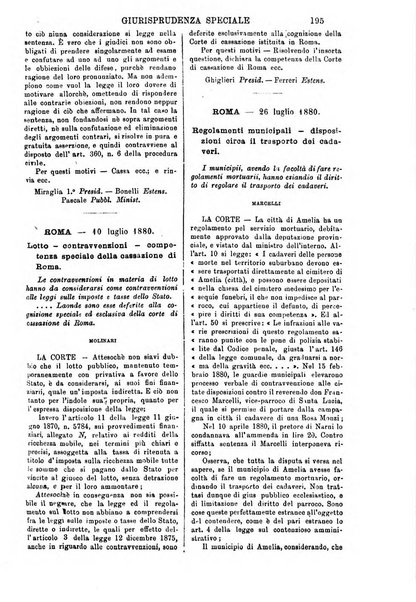 Annali della giurisprudenza italiana raccolta generale delle decisioni delle Corti di cassazione e d'appello in materia civile, criminale, commerciale, di diritto pubblico e amministrativo, e di procedura civile e penale