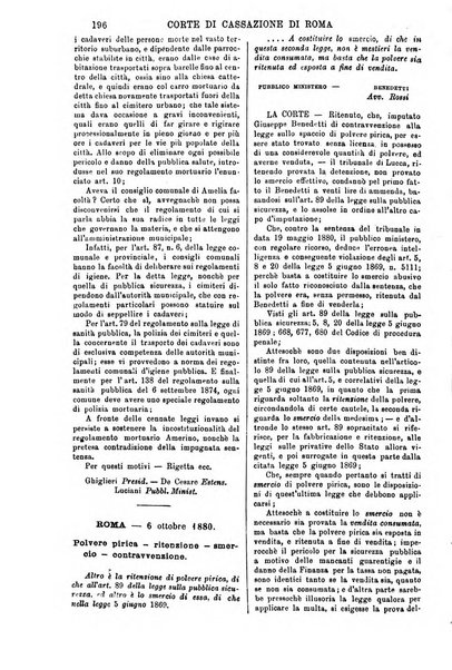 Annali della giurisprudenza italiana raccolta generale delle decisioni delle Corti di cassazione e d'appello in materia civile, criminale, commerciale, di diritto pubblico e amministrativo, e di procedura civile e penale