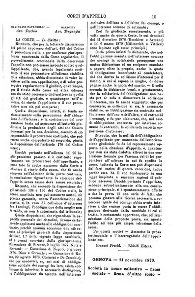 Annali della giurisprudenza italiana raccolta generale delle decisioni delle Corti di cassazione e d'appello in materia civile, criminale, commerciale, di diritto pubblico e amministrativo, e di procedura civile e penale