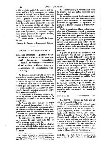 Annali della giurisprudenza italiana raccolta generale delle decisioni delle Corti di cassazione e d'appello in materia civile, criminale, commerciale, di diritto pubblico e amministrativo, e di procedura civile e penale