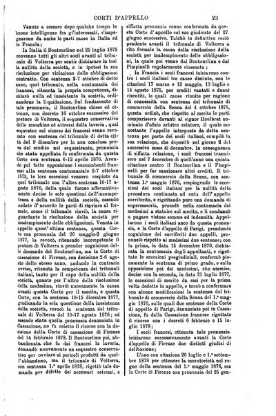 Annali della giurisprudenza italiana raccolta generale delle decisioni delle Corti di cassazione e d'appello in materia civile, criminale, commerciale, di diritto pubblico e amministrativo, e di procedura civile e penale