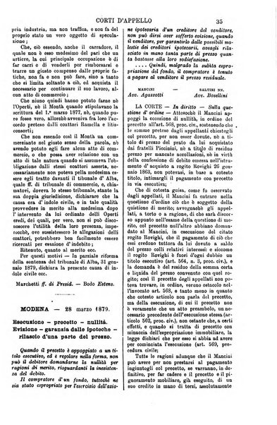 Annali della giurisprudenza italiana raccolta generale delle decisioni delle Corti di cassazione e d'appello in materia civile, criminale, commerciale, di diritto pubblico e amministrativo, e di procedura civile e penale