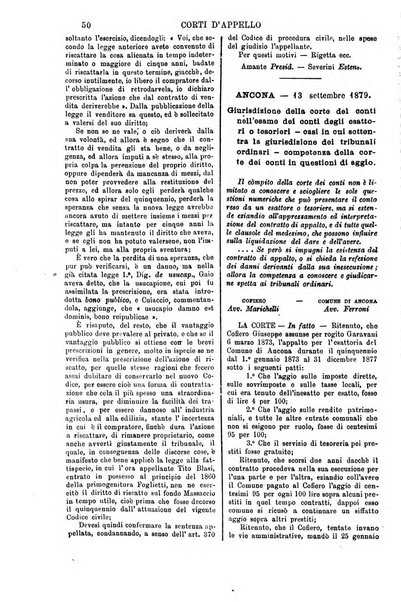 Annali della giurisprudenza italiana raccolta generale delle decisioni delle Corti di cassazione e d'appello in materia civile, criminale, commerciale, di diritto pubblico e amministrativo, e di procedura civile e penale