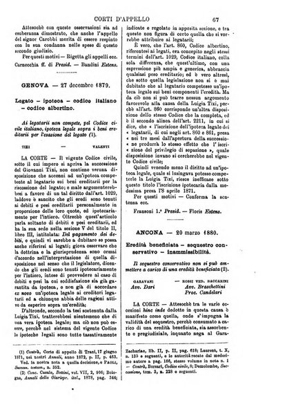 Annali della giurisprudenza italiana raccolta generale delle decisioni delle Corti di cassazione e d'appello in materia civile, criminale, commerciale, di diritto pubblico e amministrativo, e di procedura civile e penale