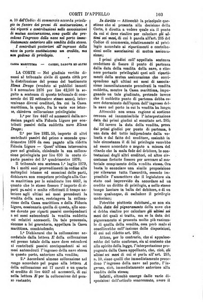 Annali della giurisprudenza italiana raccolta generale delle decisioni delle Corti di cassazione e d'appello in materia civile, criminale, commerciale, di diritto pubblico e amministrativo, e di procedura civile e penale